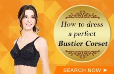 Demonstration of Wearing Bustier Corset