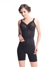 Thigh Shaper(HW)-Lace Black